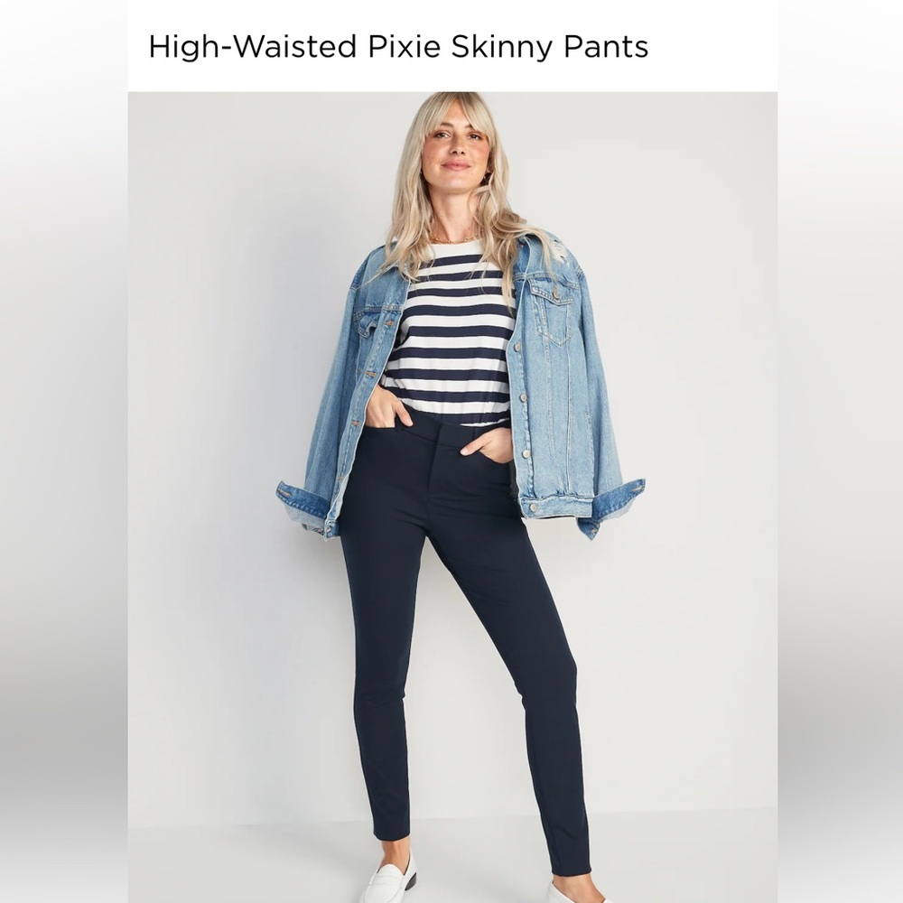 Old navy high wasted pixie pants NWT size 6